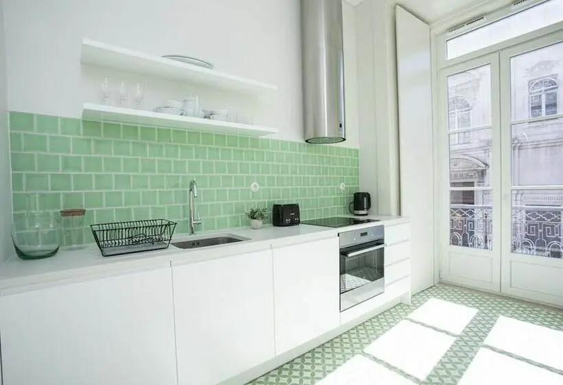 آپارتمان 1 خوابه, Montebelo Lisbon Downtown Apartments