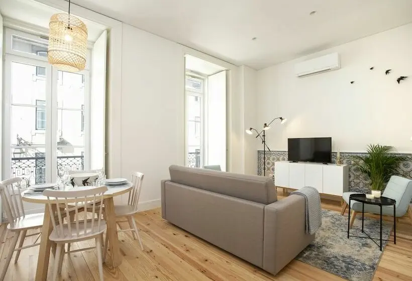 آپارتمان 1 خوابه, Montebelo Lisbon Downtown Apartments