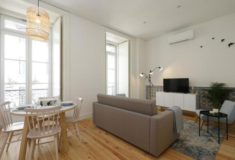 침실 2개 아파트, Montebelo Lisbon Downtown Apartments