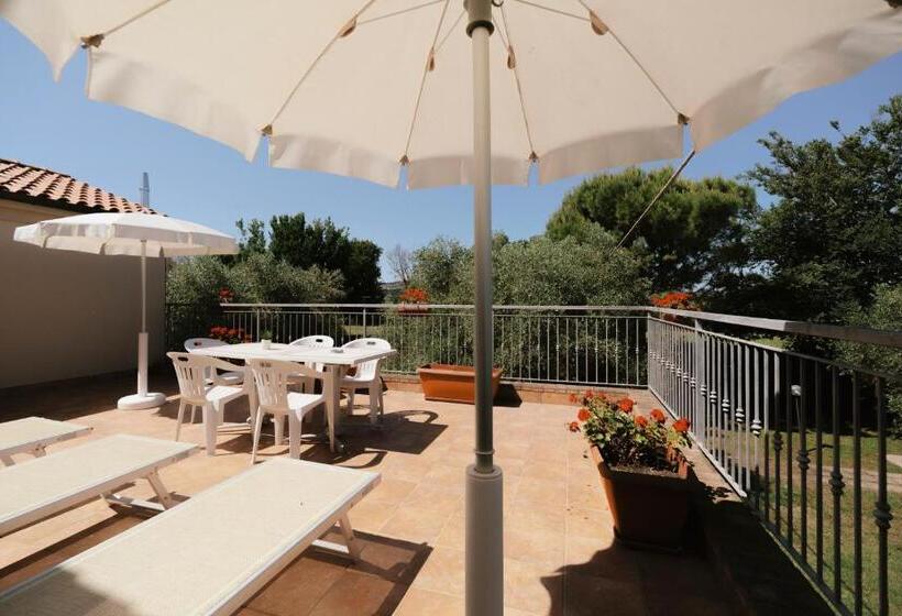 テラス付き１ベッドルームアパートメント, Villa Chiara Porto Recanati