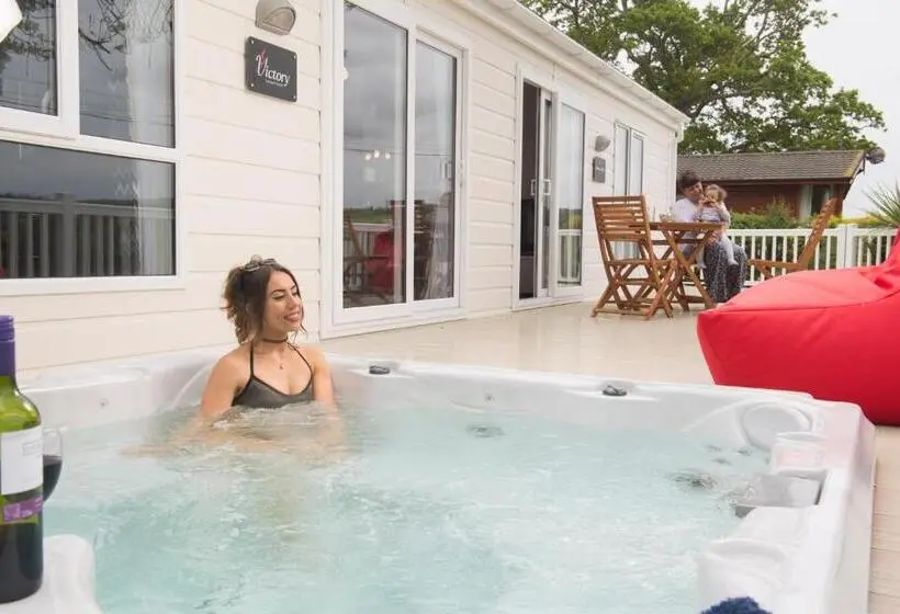 シングルデラックスルーム, Tan Rallt Holiday Park & Spa
