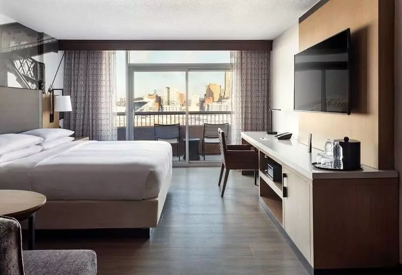 Standard-huone Parivuode Näkymä, Cincinnati Marriott At Rivercenter
