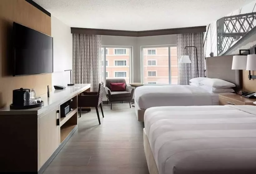 Standard-huone 2 Parivuodetta, Cincinnati Marriott At Rivercenter