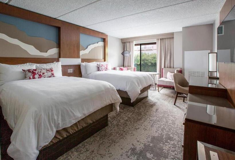 غرفه قياسيه سريرين مزدوجين, Napa Valley Marriott Hotel & Spa