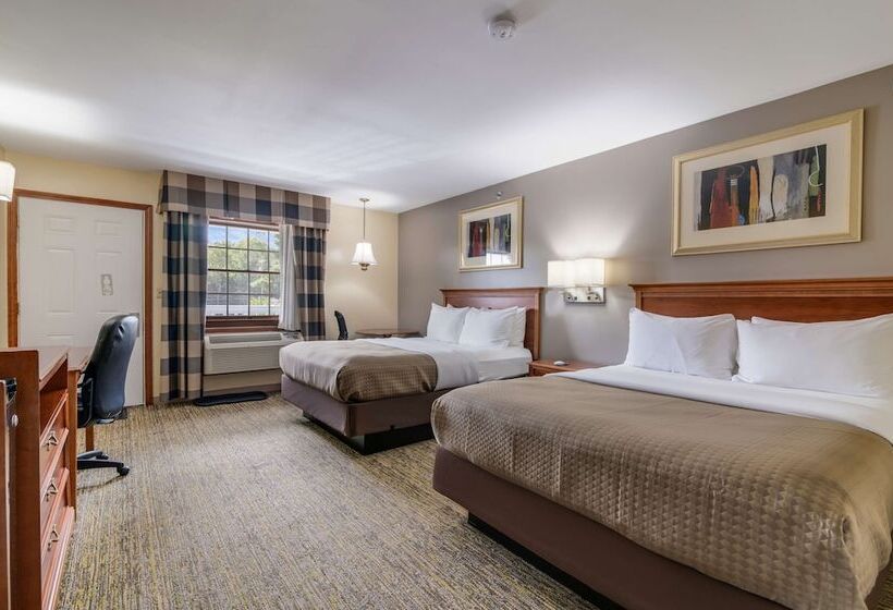 Номер Стандарт 2 Двуспальные Кровати, Americas Best Value Inn Scarborough Portland