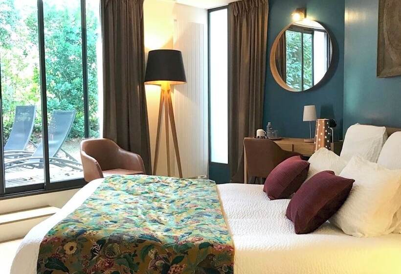 标准间带露台, Les Arbres Rouges