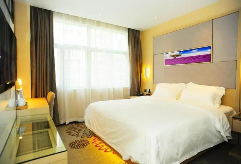 اتاق لوکس با تخت بزرگ, Lavande Hotels·hangzhou Xiaoshan International Airport