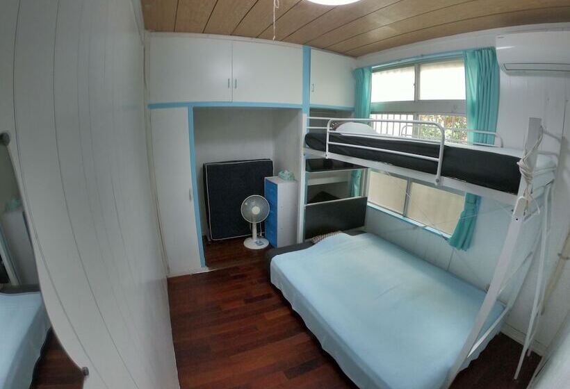 Habitació Triple Estàndard, Ishigakijima Guesthouse Seacoro