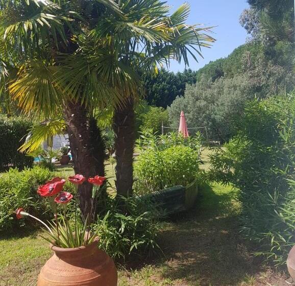 غرفة قياسية مطلّة علي الحديقة, Le Mas Des Landes