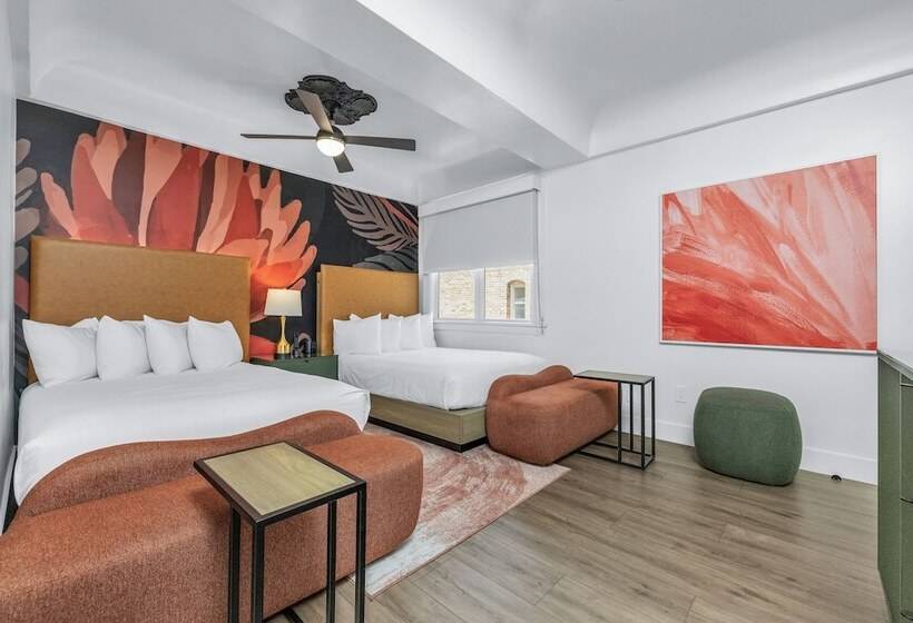 חדר סטנדרט שתי מיטות זוגיות, Nob Hill