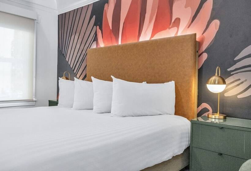 חדר דחוקס עם מיטת קינג, Nob Hill