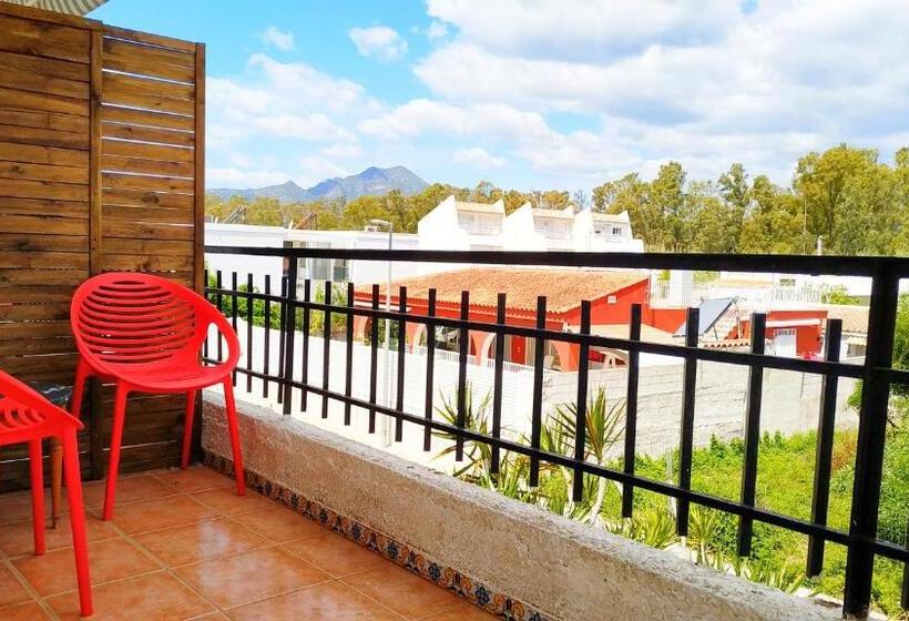 اتاق استاندارد با تراس, Golden Tower Pensión Auto Check In