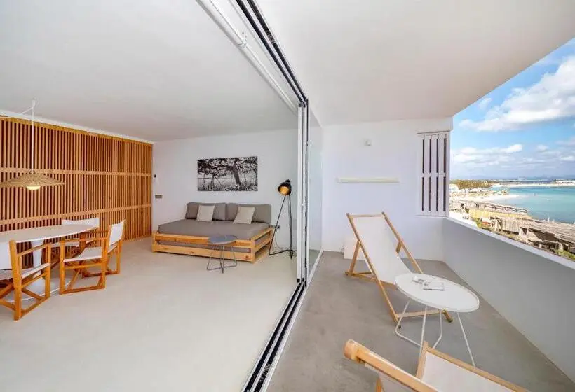 آپارتمان سوپریور 1 خوابه با چشم‌انداز دریا, Apartamentos Roca Plana