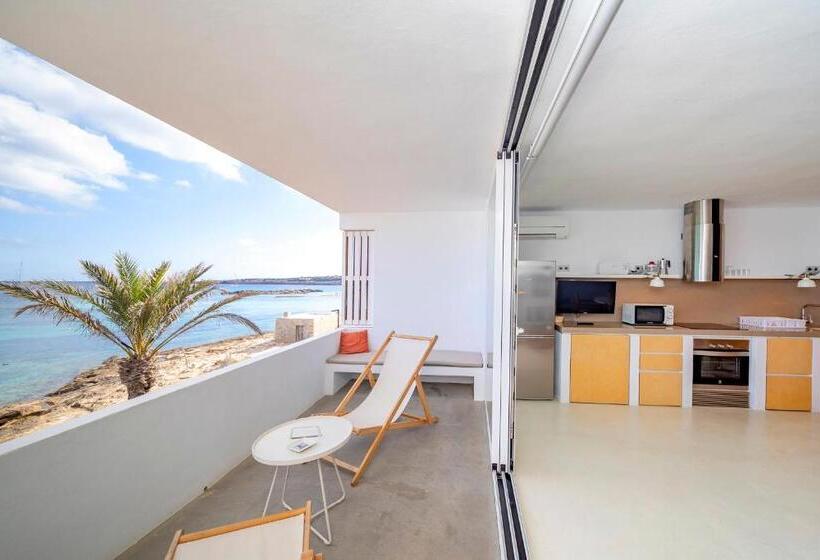 آپارتمان سوپریور 1 خوابه با چشمانداز دریا, Apartamentos Roca Plana