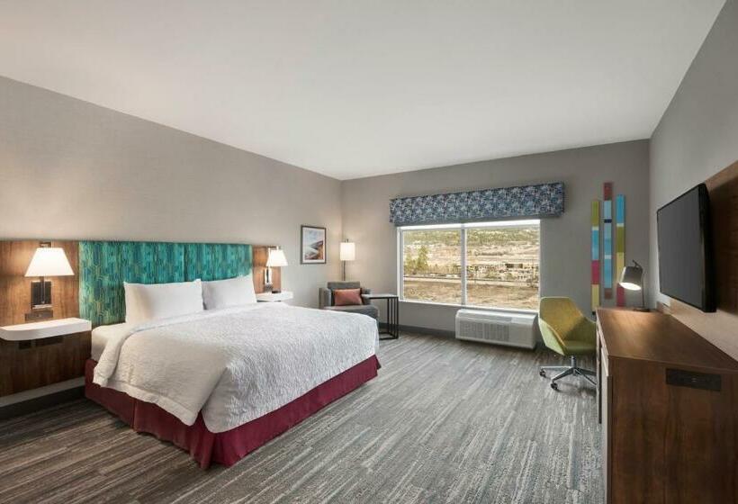 适合残疾人士使用的带超级大床的标准间, Hampton Inn & Suites By Hilton Kelowna Airport