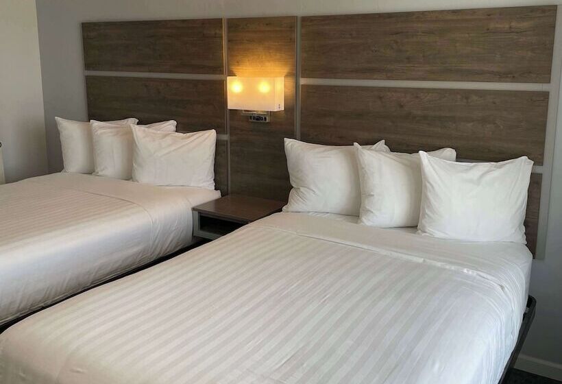 Номер Стандарт 2 Двуспальные Кровати, Americas Best Value Inn Polson