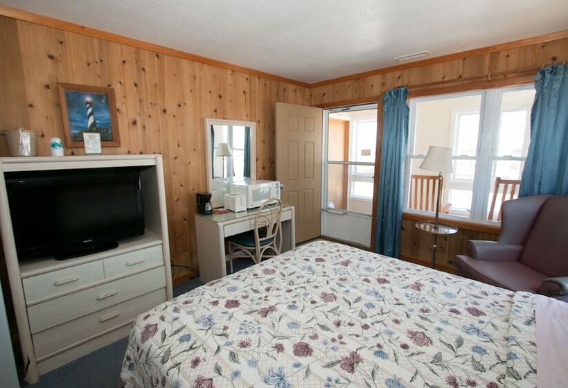 غرفه قياسيه سريرين مزدوجين, Outer Banks Motel