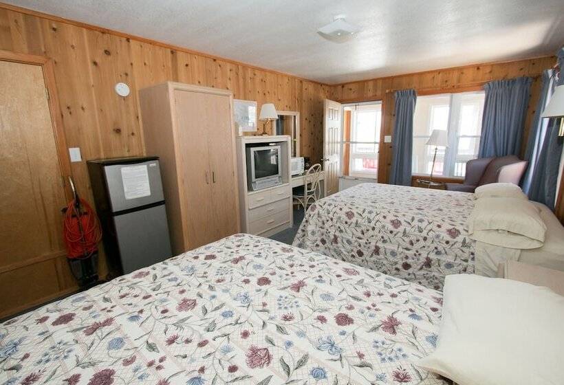 غرفه قياسيه سريرين مزدوجين, Outer Banks Motel