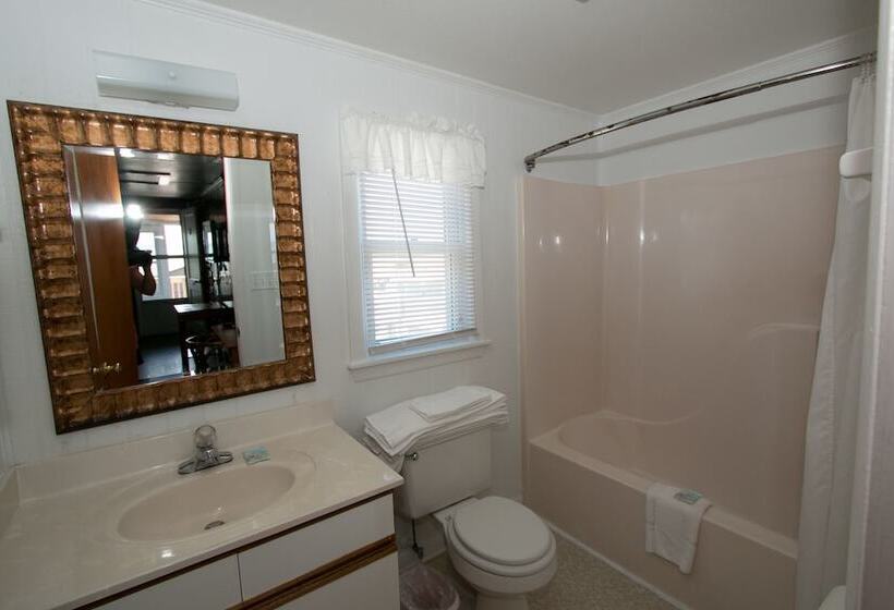 غرفه قياسيه سريرين مزدوجين, Outer Banks Motel