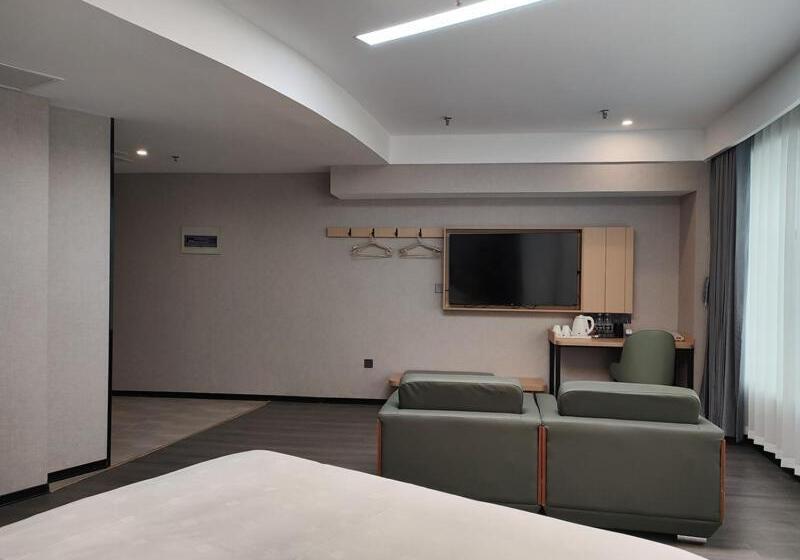 اتاق لوکس, Thank Inn Plus Hotel Shandong Jining Liangshan County Xuji Zhengyang