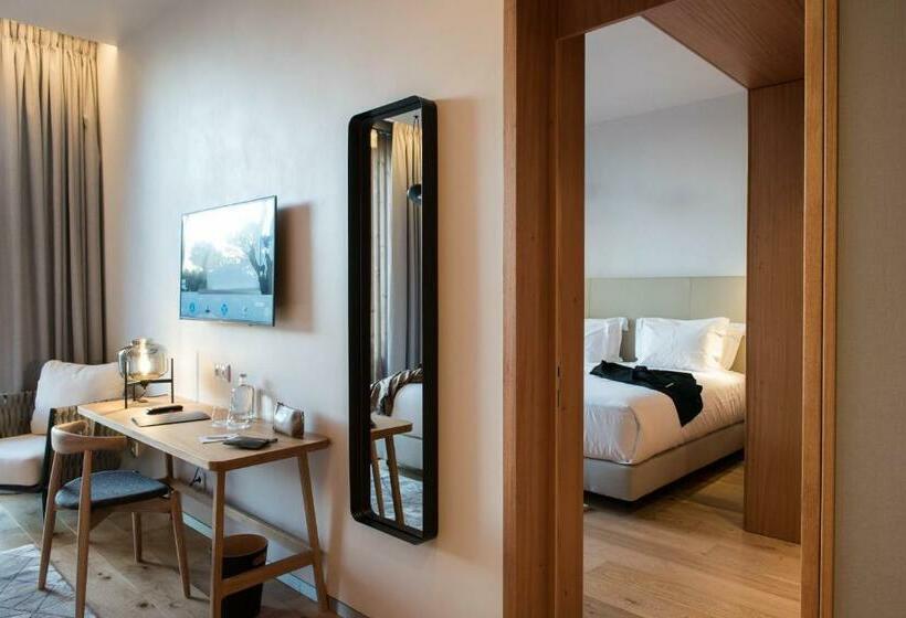 חדר משפחתי נוף לגינה, Aroeira Lisbon Hotel   Sea & Golf