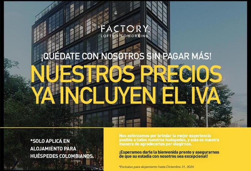 스탠다드 스튜디오 킹침대, Factory Lofts