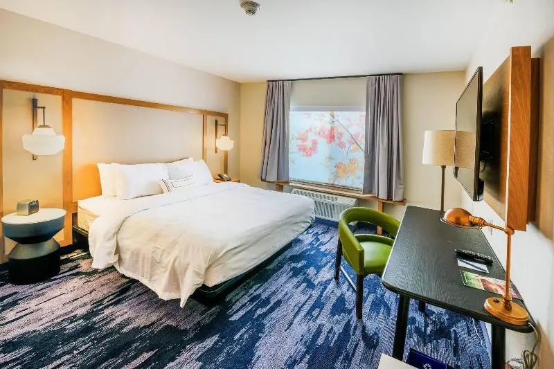 Standard-huone King-vuode, Fairfield Inn & Suites Scranton Montage Mountain