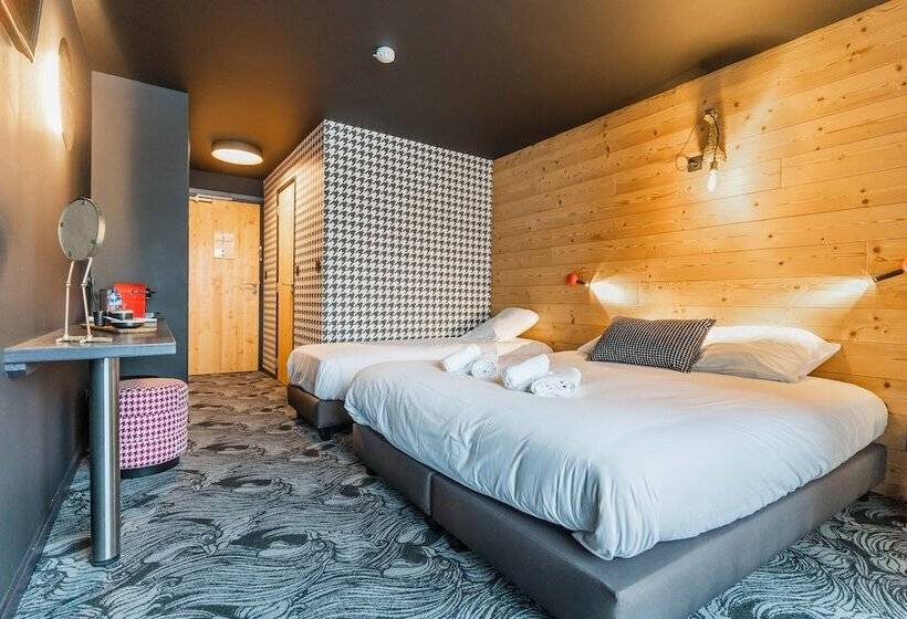 חדר סטנדרט לשלושה, Terresens   Résidence Le Cristal Lodge