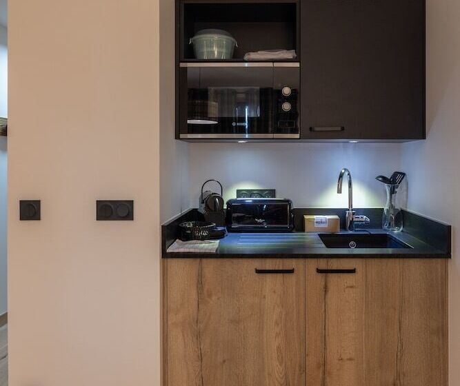 חדר סטודיו סטנדרד, Terresens   Résidence Le Cristal Lodge