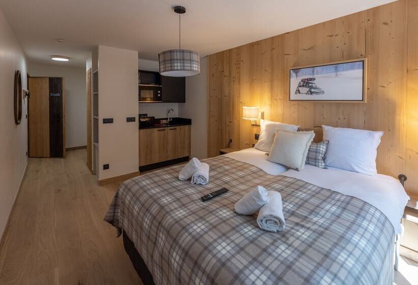 חדר סטודיו סטנדרד, Terresens   Résidence Le Cristal Lodge