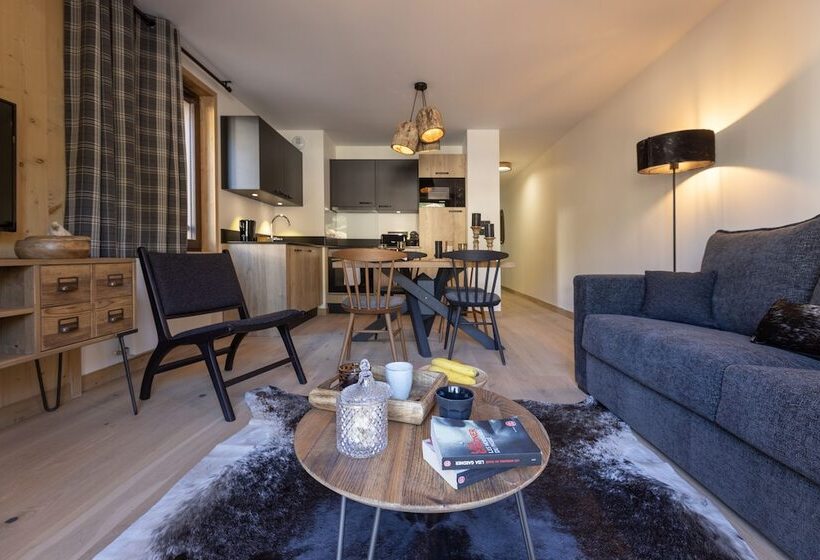 דירת חדר, Terresens   Résidence Le Cristal Lodge