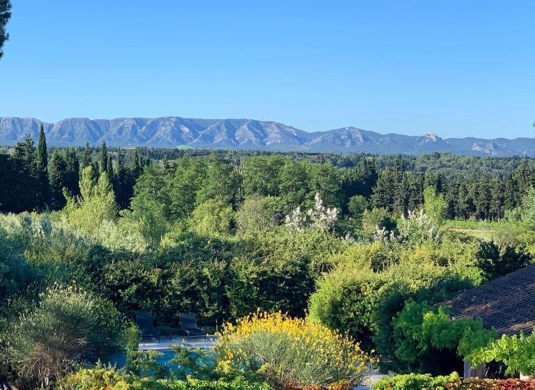 غرفة قياسية ثلاثية ذات اطلالة, Mas Des Prevots B&b