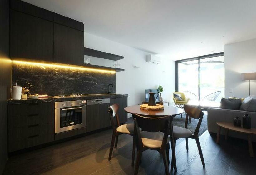 דירת אקזקיוטיב, חדר שינה 1, Turnkey Accommodation  North Melbourne