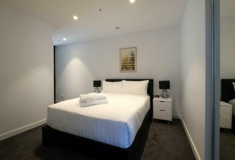 침실 1개 이그제큐티브 아파트, Turnkey Accommodation  North Melbourne