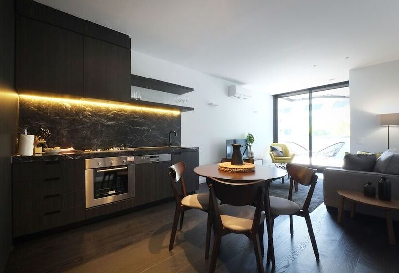 침실 1개 이그제큐티브 아파트, Turnkey Accommodation  North Melbourne