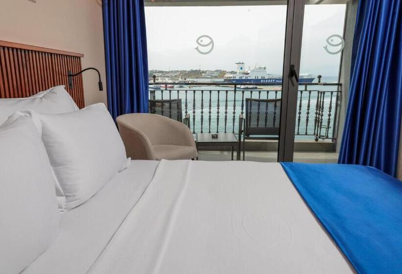 스탠다드 발코니 룸 바다 전망, Ertan Otel