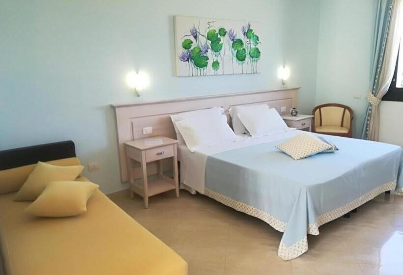 غرفة قياسية رباعية مطلة على الحديقة, Agriturismo Torrevecchia