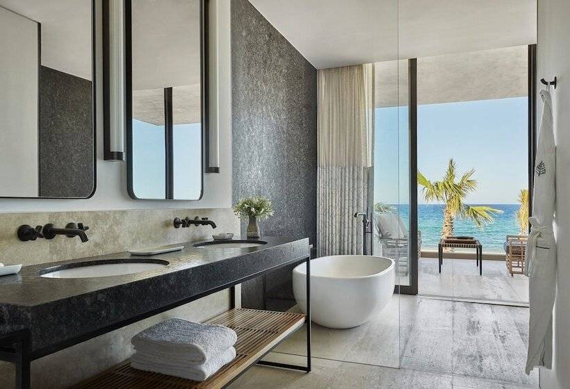 海の見えるダブルベッドスタンダードルーム, Four Seasons Resort Los Cabos