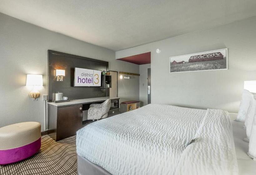 اتاق استاندارد با تخت بزرگ, District 3 Hotel, Ascend Hotel Collection