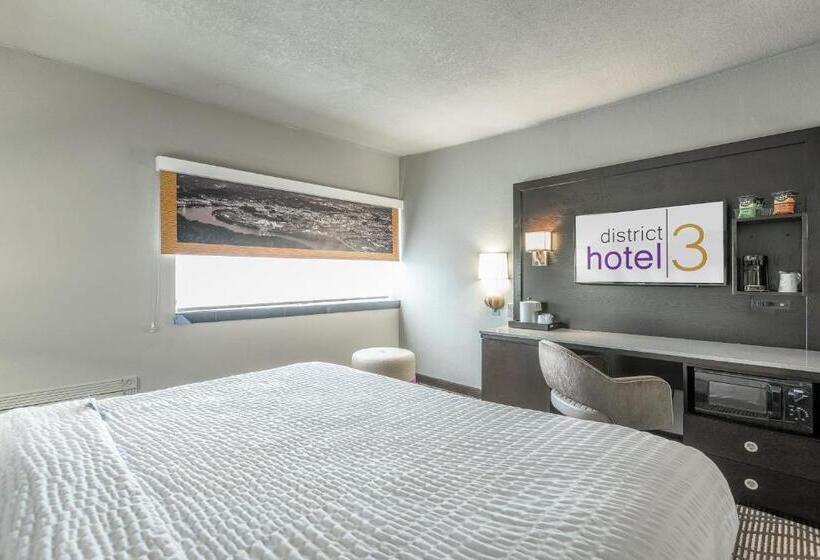 اتاق استاندارد با تخت بزرگ, District 3 Hotel, Ascend Hotel Collection