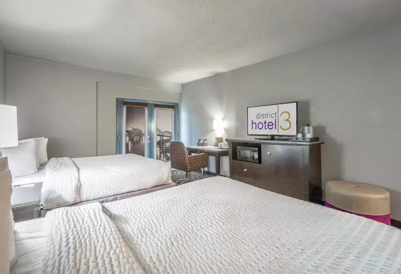スタンダードルーム, District 3 Hotel, Ascend Hotel Collection