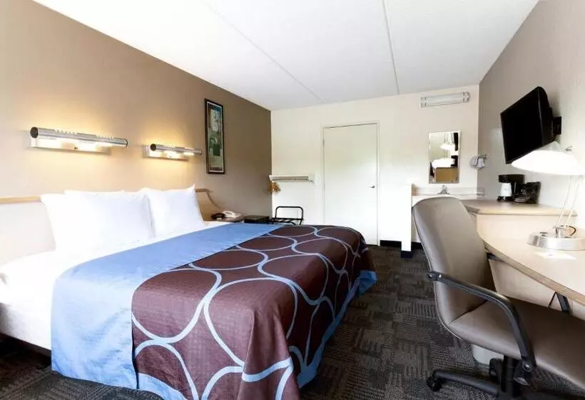身障者適用キングサイズベッドルーム, Days Inn By Wyndham Monmouth Junction S Brunswick Princeton