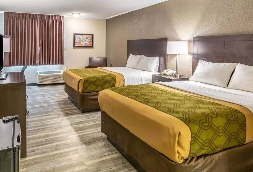２ダブルベッドのスタンダードルーム, Econo Lodge Inn & Suites