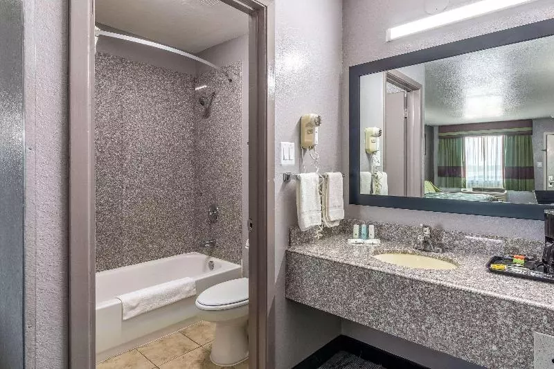キングサイズベッドのスタンダードルーム, Quality Inn I 10 East Near Frost Bank Center