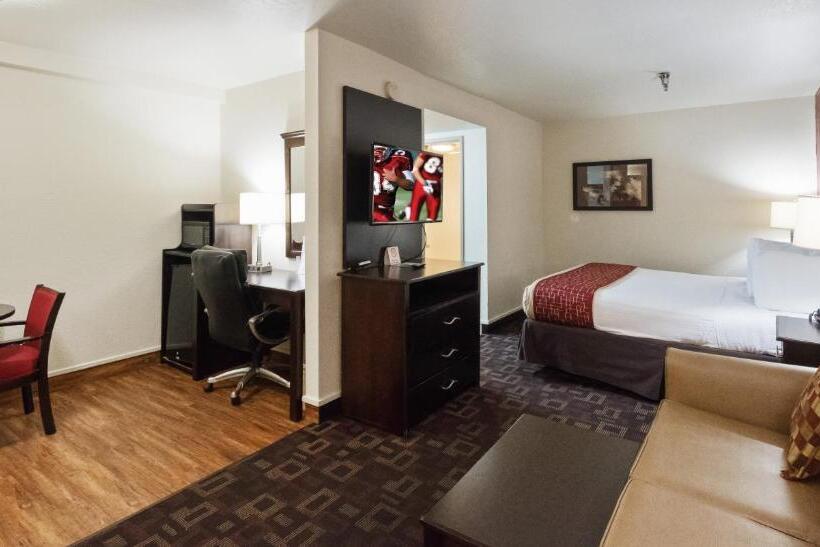 Люкс Кровать Кинг, Red Roof Inn Oklahoma Airport I 40 W Fairgrounds