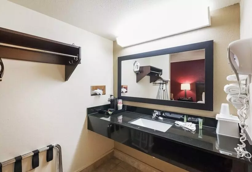 キングサイズベッドのスイートルーム, Red Roof Inn Oklahoma Airport I 40 W Fairgrounds