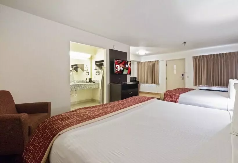 キングサイズベッドのスイートルーム, Red Roof Inn Oklahoma Airport I 40 W Fairgrounds