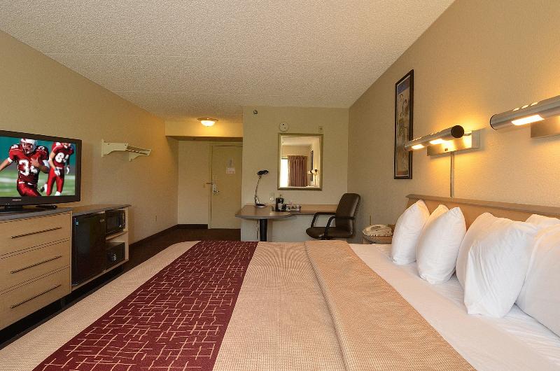 디럭스 룸 킹사이즈 침대, Red Roof Inn San Antonio  Airport