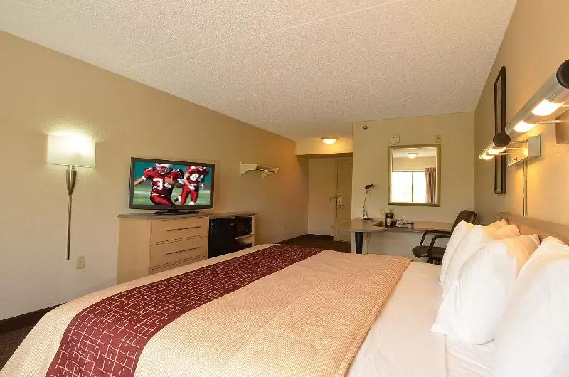 キングサイズベッドのスーペリアルーム, Red Roof Inn San Antonio  Airport