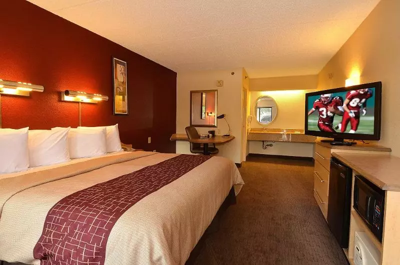キングサイズベッドのスーペリアルーム, Red Roof Inn San Antonio  Airport